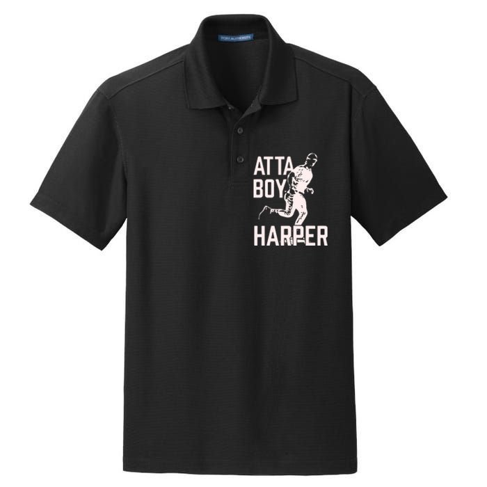 Atta Boy Harper Philadelphia Dry Zone Grid Polo