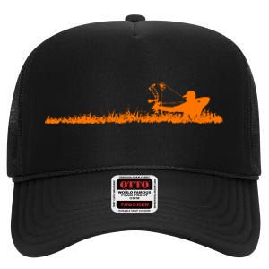 Archery Bow Hunter Deer Mule Elk Bow Hunting Accessories High Crown Mesh Back Trucker Hat