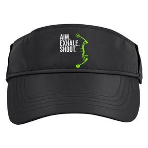 Archery Bow Hunting Aim Exhale Shoot Adult Drive Performance Visor