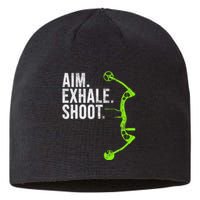 Archery Bow Hunting Aim Exhale Shoot Sustainable Beanie