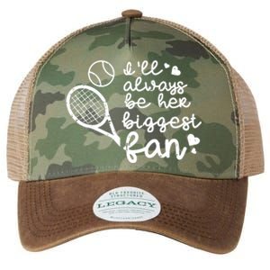 Always Be Her Biggest Fan Tennis Mom Dad Boyfriend Legacy Tie Dye Trucker Hat