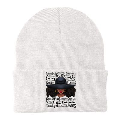 African Black History African American Ladies Juneteenth Knit Cap Winter Beanie