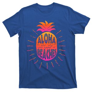 Aloha Beaches Hawaii Beach Summer Vacation Funny Gift T-Shirt