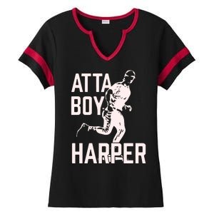 Atta Boy Harper Ladies Halftime Notch Neck Tee