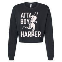 Atta Boy Harper Cropped Pullover Crew