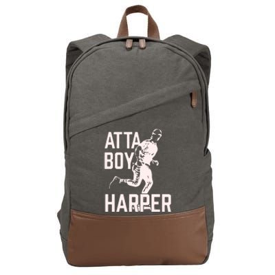 Atta Boy Harper Cotton Canvas Backpack