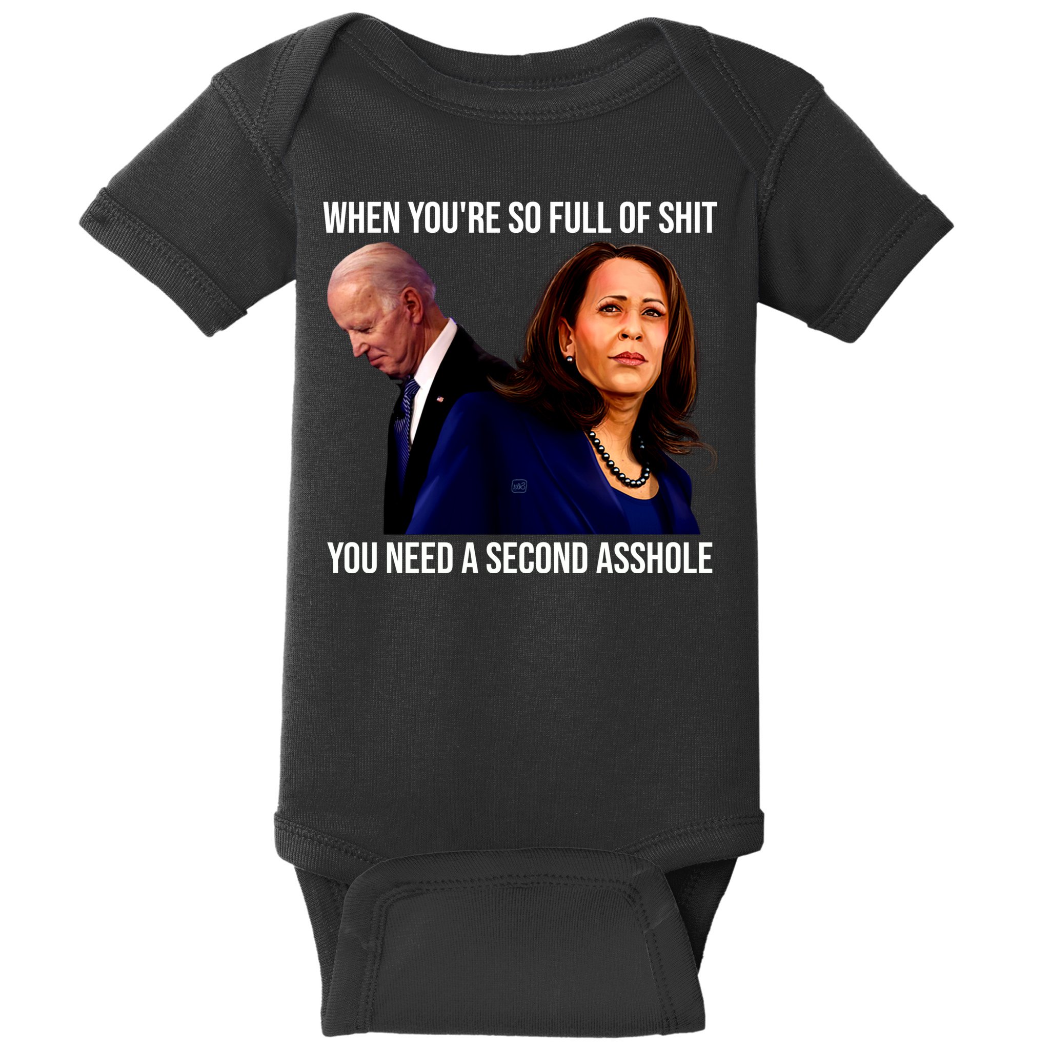 Anti Biden Harris Funny 2021, Anti Biden Baby Bodysuit