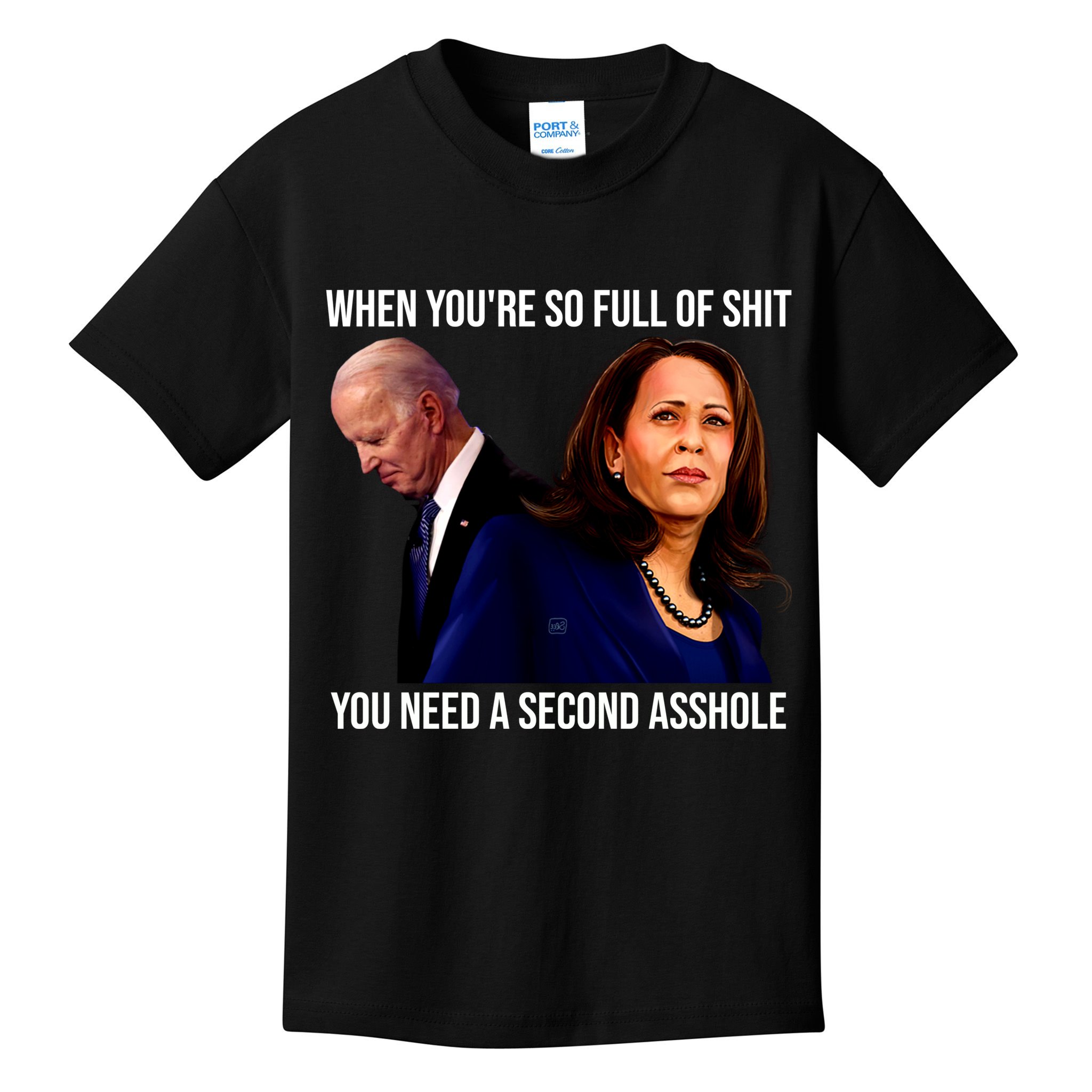 Anti Biden Harris Funny 2021, Anti Biden Kids T-Shirt