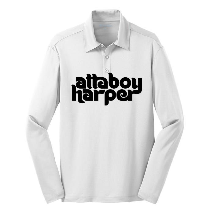 Atta Boy Harper Silk Touch Performance Long Sleeve Polo