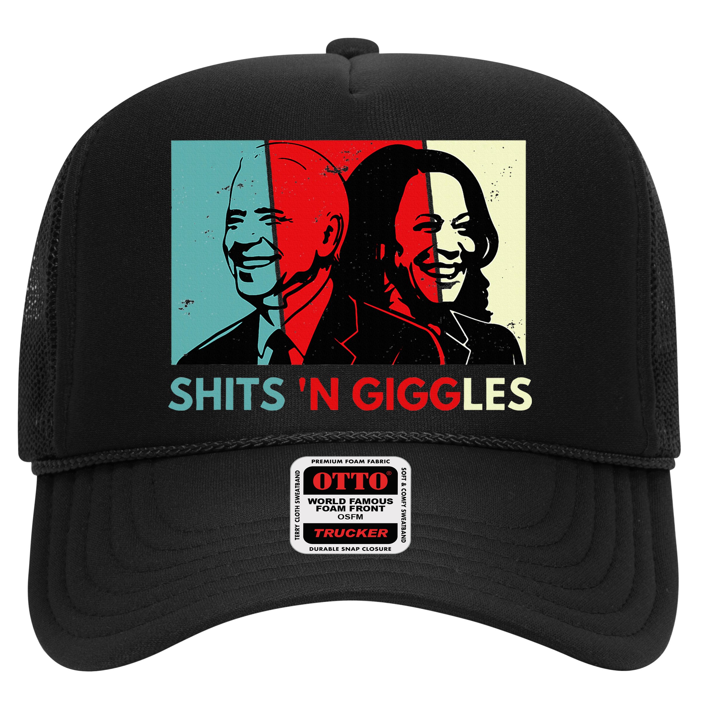 Anti Biden Harris Shits N Giggles Political Gift Hat