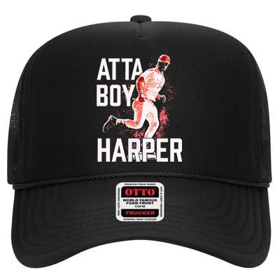 Atta Boy Harper High Crown Mesh Back Trucker Hat