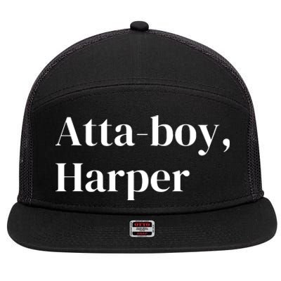 Atta Boy Harper 7 Panel Mesh Trucker Snapback Hat