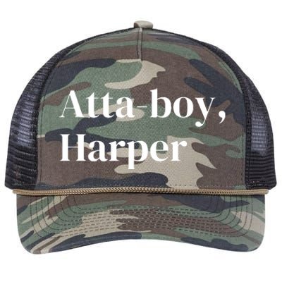 Atta Boy Harper Retro Rope Trucker Hat Cap