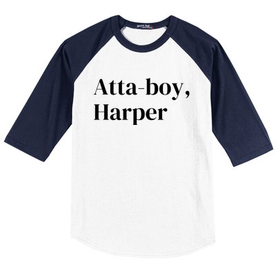 Atta Boy Harper Baseball Sleeve Shirt