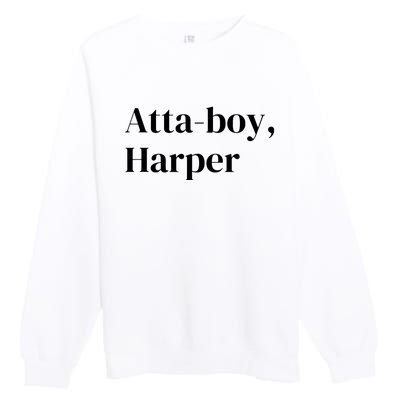 Atta Boy Harper Premium Crewneck Sweatshirt