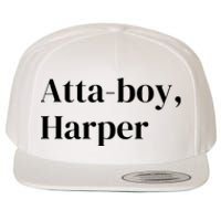 Atta Boy Harper Wool Snapback Cap