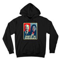 Anti Biden Harris Shits N Giggles Political Tall Hoodie