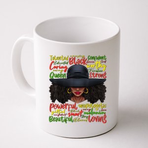 African Black History African American Ladies Juneteenth Coffee Mug