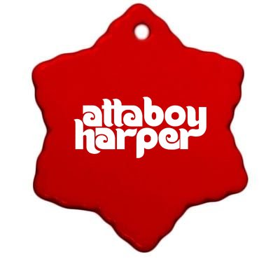 Atta Boy Harper Ceramic Star Ornament