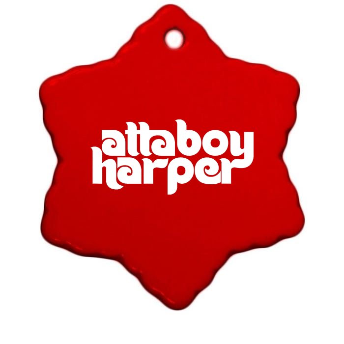 Atta Boy Harper Ceramic Star Ornament