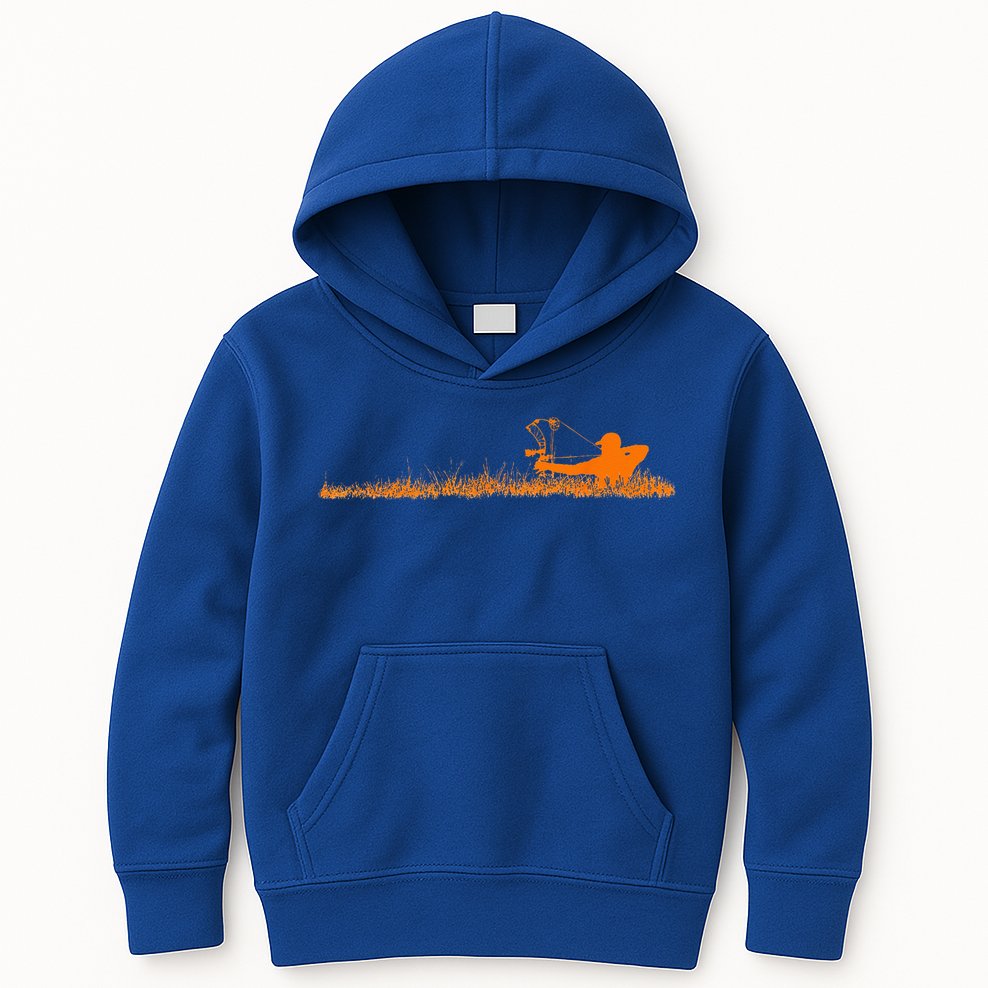 Archery Bow Hunter Deer Mule Elk Bow Hunting Accessories Kids Hoodie