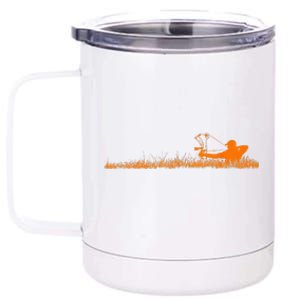 Archery Bow Hunter Deer Mule Elk Bow Hunting Accessories 12 oz Stainless Steel Tumbler Cup