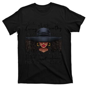 African Black History African American Ladies Juneteenth T-Shirt