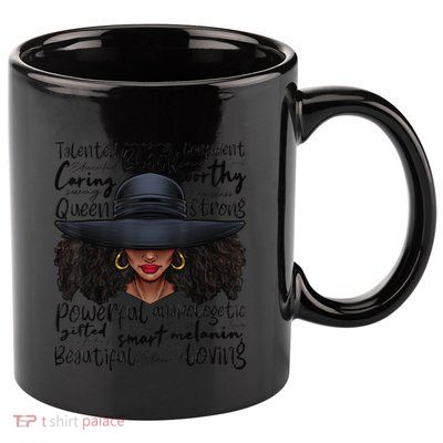 African Black History African American Ladies Juneteenth 11oz C Handle Ceramic Mug