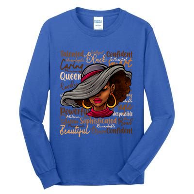 African Black History African American Juneteenth Cool Gift Tall Long Sleeve T-Shirt