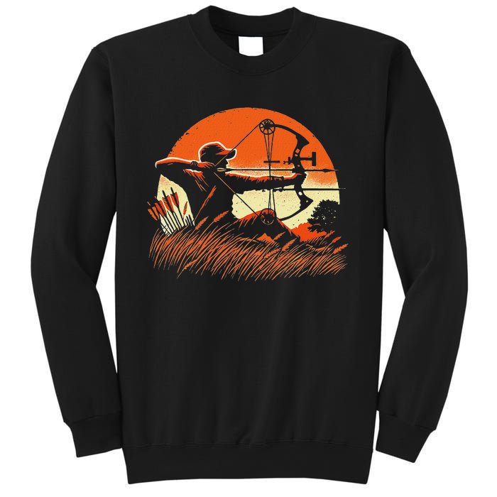 Archery Bow Hunter Deer Mule Elk Bow Hunting Sweatshirt