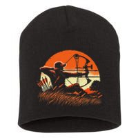 Archery Bow Hunter Deer Mule Elk Bow Hunting Short Acrylic Beanie