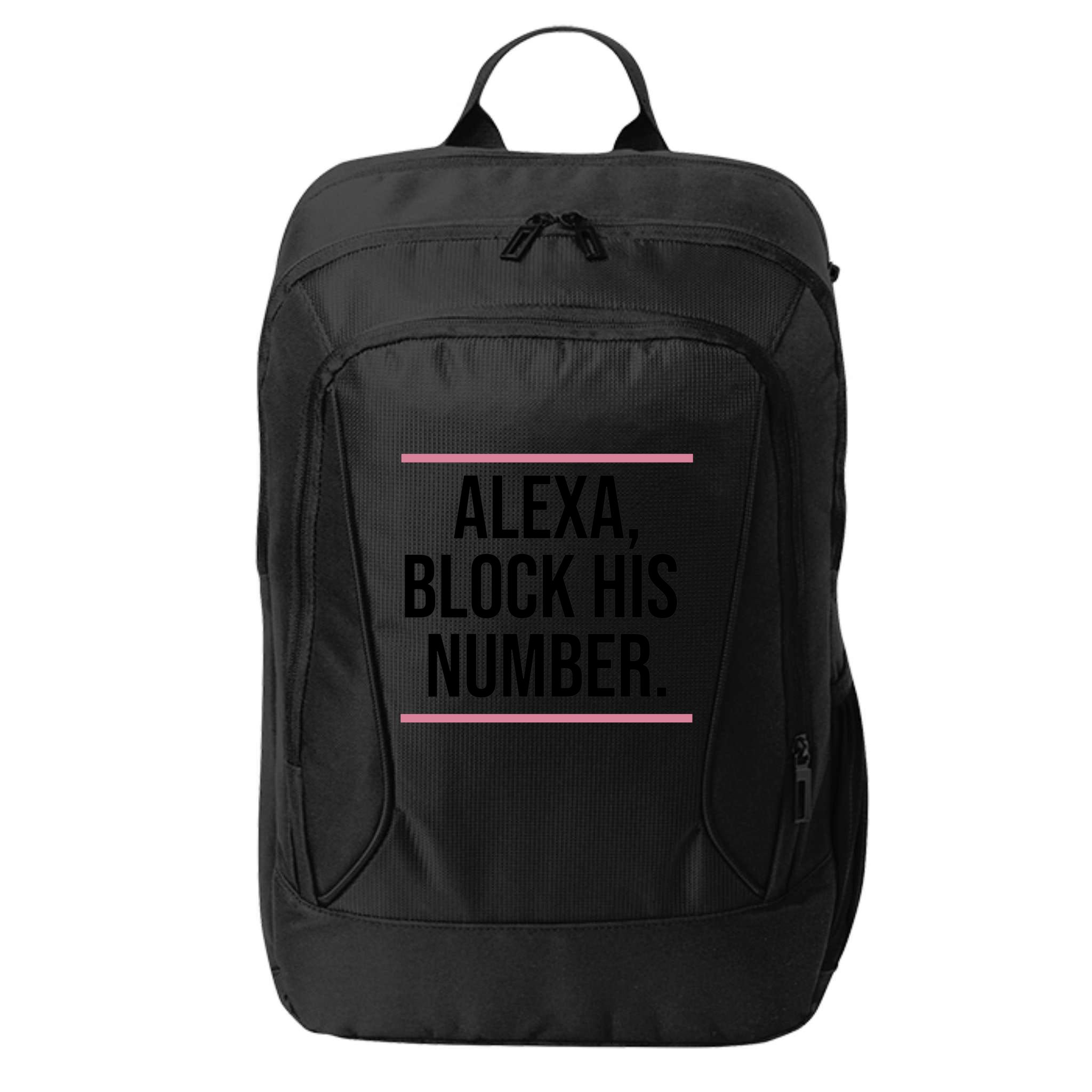 Alexa Block His Number City Backpack