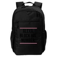Alexa Block His Number Backpack