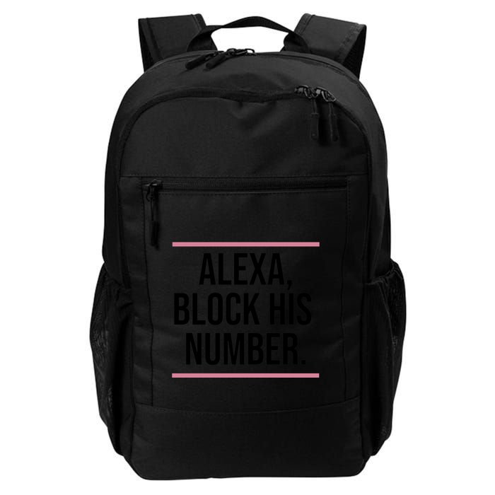 Alexa Block His Number Backpack
