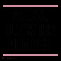 Alexa Block His Number Sustainable Knit Beanie
