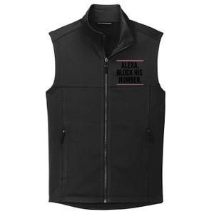 Alexa Block His Number Collective Smooth Fleece Vest