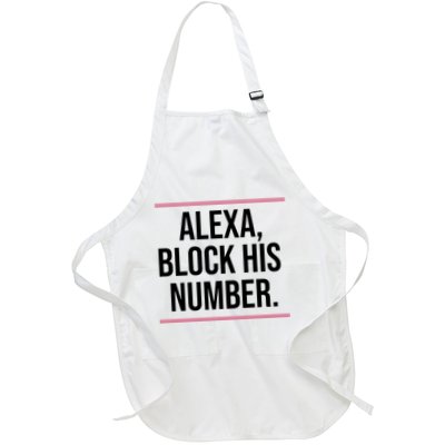 Alexa Block His Number Apron