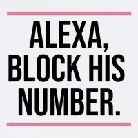 Alexa Block His Number Sustainable Bucket Hat