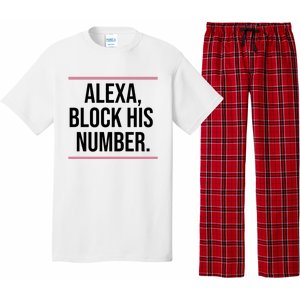 Alexa Block His Number Pajama Set