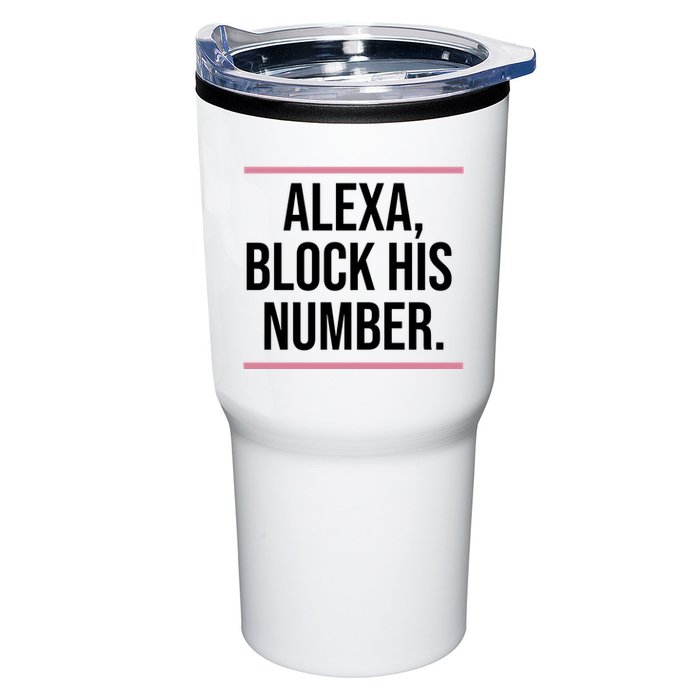Alexa Block His Number Tumbler