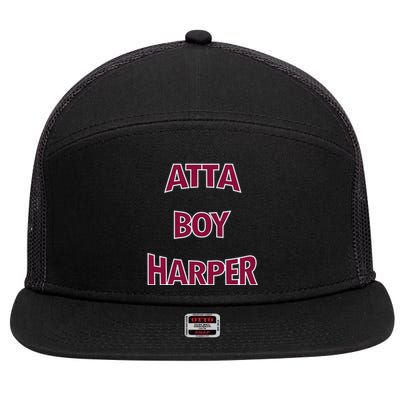 Atta Boy Harper 7 Panel Mesh Trucker Snapback Hat