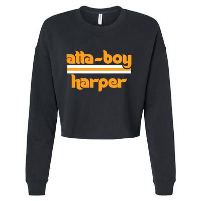 Atta Boy Harper Trending Atta Boy Harper Cropped Pullover Crew