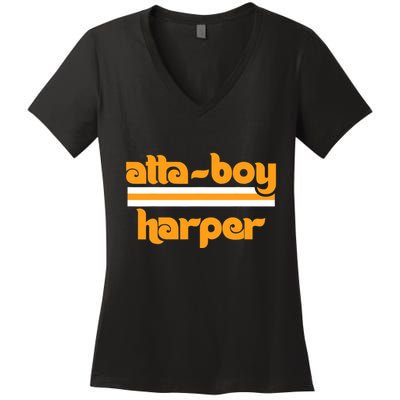 Atta Boy Harper Trending Atta Boy Harper Women's V-Neck T-Shirt