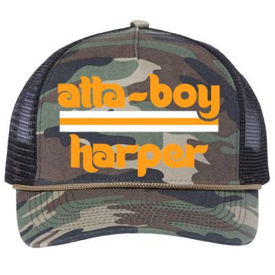 Atta Boy Harper Trending Atta Boy Harper Retro Rope Trucker Hat Cap