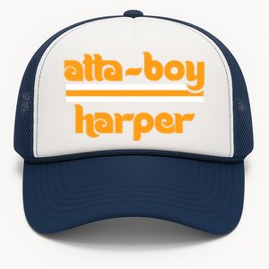 Atta Boy Harper Trending Atta Boy Harper Trucker Hat