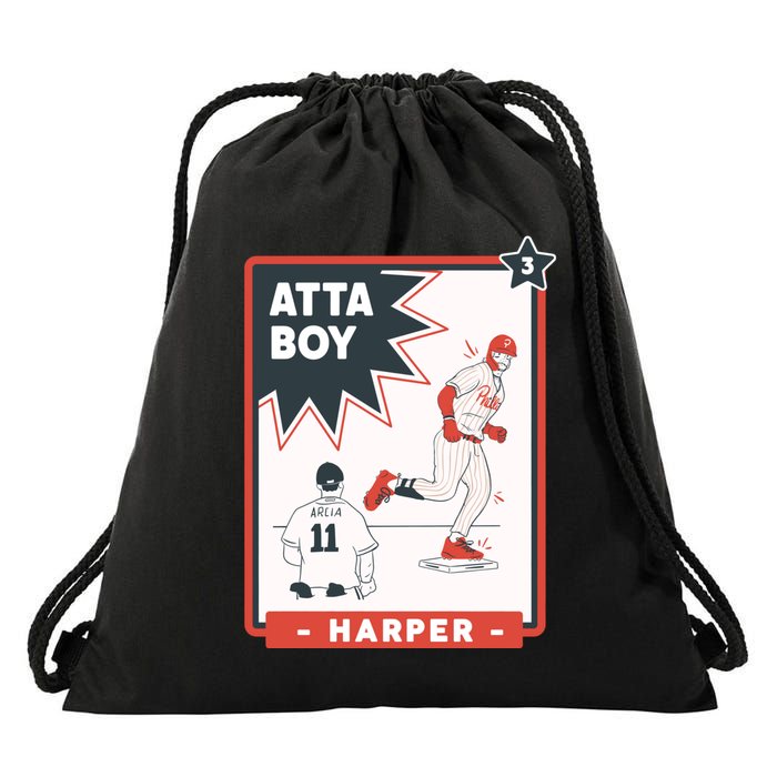 Atta Boy Harper Trending Atta Boy Harper Drawstring Bag