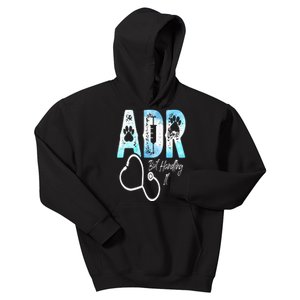 ADR But Handling It Funny Veterinary Veterinarian Vet Tech Kids Hoodie