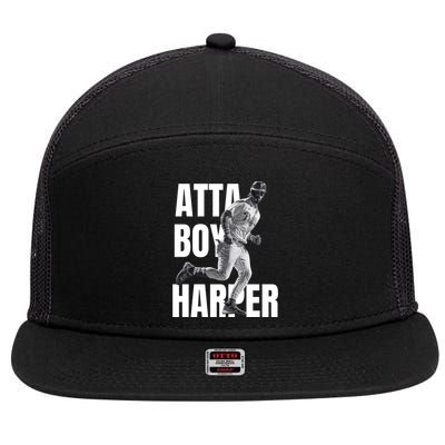 Atta Boy Harper Trending Atta Boy Harper 7 Panel Mesh Trucker Snapback Hat