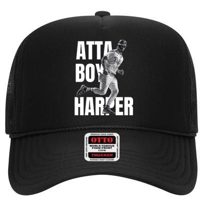 Atta Boy Harper Trending Atta Boy Harper High Crown Mesh Back Trucker Hat