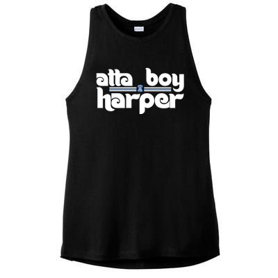 Atta Boy Harper Trending Atta Boy Harper Ladies PosiCharge Tri-Blend Wicking Tank